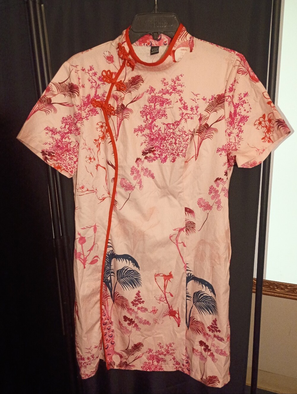 Women's Cheongsam Floral Dress
